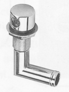 Fuel tank vent 90 degree Zamak