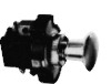 Horn starter button, 2 position on/off, 12V, 6A, diam.8mm,L.40mm