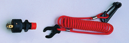 Kill Switch, w/Coil Lanyard