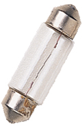 Bombilla 12V/10W, Sv8.5-8, C8I, 11 X38mm