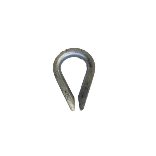 Guardacabos galvanizado, diam. 30mm