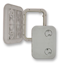 Tambucho De Acceso INDUSTRIAL 358x600mm, Gris