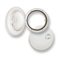 Tambucho De Inspeccion INDUSTRIAL int. Ø 201mm Blanco