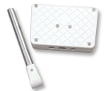 Soporte fueraborda Candelero 22.8x15cm-Blanco