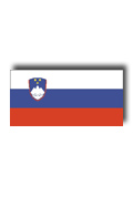 Bandera Eslovena 20x30cm