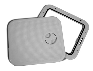 Tambucho Acceso Desmontable INDUSTRIAL 316x360mm,Gris