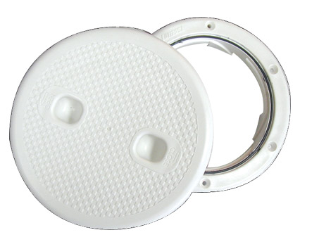 Tambucho De Inspeccion con tapa desmontable INDUSTRIAL int.Ø155mm,Blanco