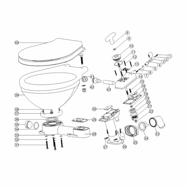 Kit-A.Kit Mantenimiento Para Inodoro LT-0 & LT-1