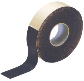 Cinta Aislante Para Sonido y Calor,25mm x 5m,Negro