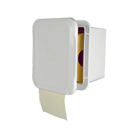 COFRE BLANCO PARA PAPEL WC