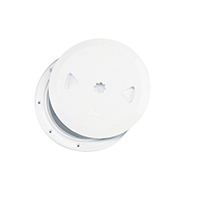 Escotilla de inspección con tapa fácilmente extraíble , Int.Ø100mm, ISO, Blanco