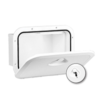 REGISTRO TOP 270X375mm + COFRE Y CIERRE SATINADO BLANCO