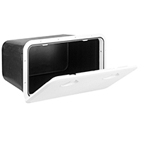 Registro TOP LINE 353x606mm + Cofre Satinado, Negro
