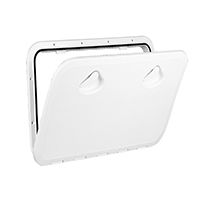 REGISTRO TOP 460x525mm SATINADO BLANCO, ISO12216