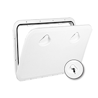 REGISTRO TOP 460x525mm + CIERRE SATINADO BLANCO