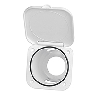 REGISTRO DUCHA SATINADO BLANCO