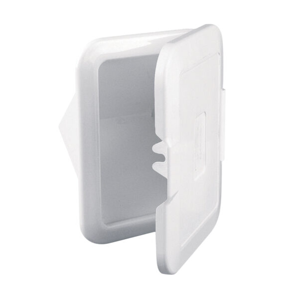 REGISTRO CONICO CON TAPA BLANCO