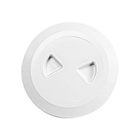 Escotilla de inspección con rosca autocentrante y junta tórica , Int.Ø168mm, Blanco