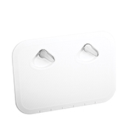 REGISTRO BLANCO SATINADO MANETA CROMADA 315x440mm