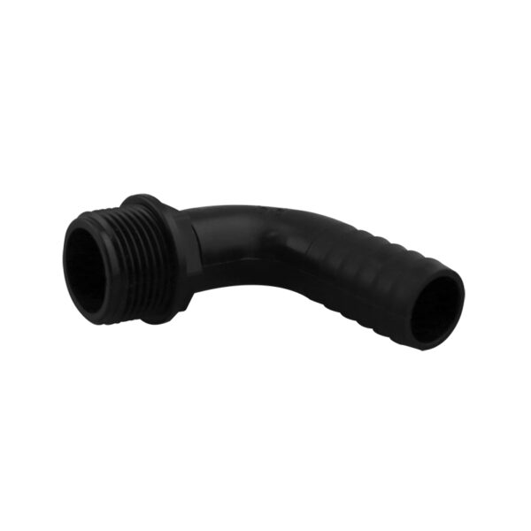 RACORD ACODADO 3/4 TUBO 20MM