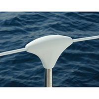 OCEAN Funda Protectora Candelero, Blanco, Set de 4 piezas