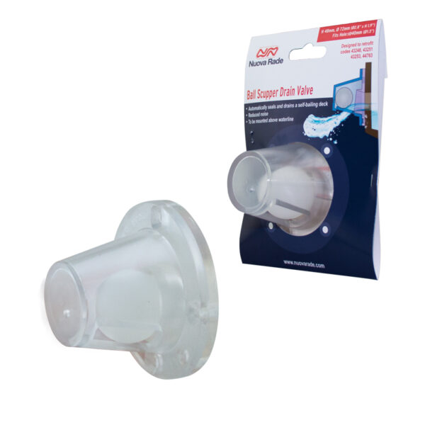 Válvula de desagüe con bola 72mm
