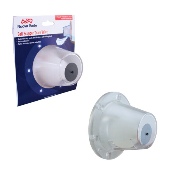 Válvula de desagüe con bola 114mm