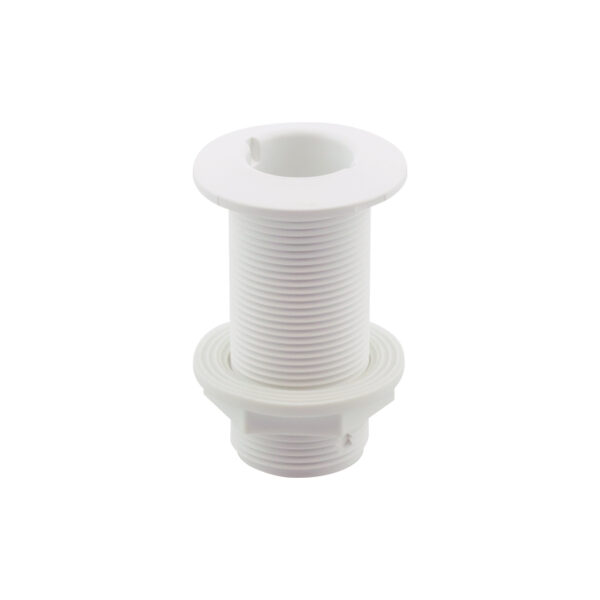 Pasacasco blanco para válvula 1 1/4'', L98mm