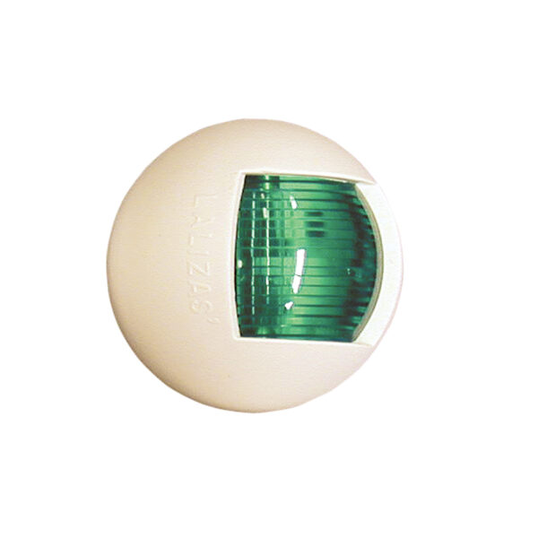 POWER 7 Estribor Luz 112,5 °, con carcasa blanca