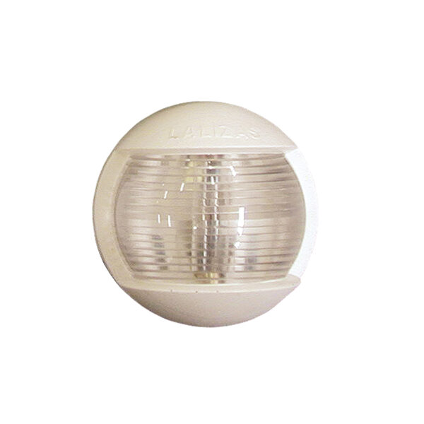 Luz de tope POWER 7 225 °, montaje lateral, con carcasa blanca