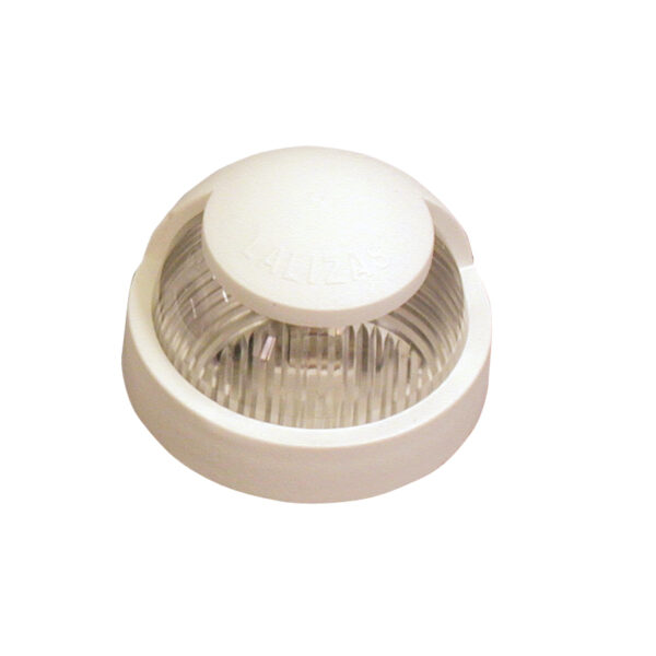 Luz de cabecera POWER 7 225 °, montada en cubierta, con carcasa blanca