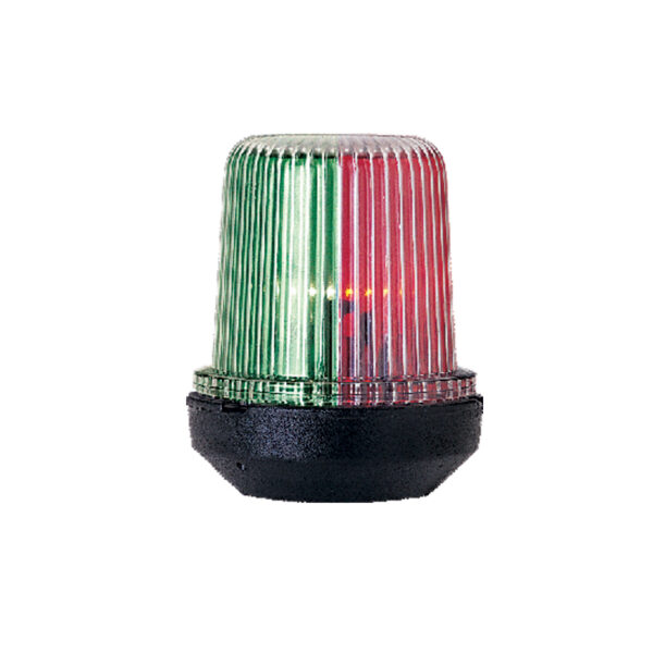 Luz todo horizonte CLASSIC 12, tricolor 360 °, con carcasa negra