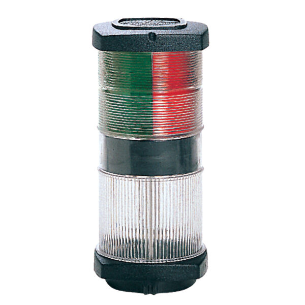CLASSIC 20 - Luz todo horizonte, tricolor 360º con carcasa en color negro
