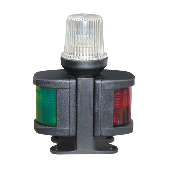 Luces de babor, estribor y todo horizonte CLASSIC 12, con carcasa negra