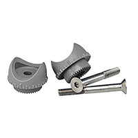 Kit para peldaño ajustable, 2 piezas