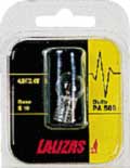 Bombilla en blister 4.8V/3,6w/0.75Α, E10, C2R, 9 X 28 mm