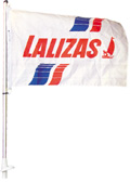 Mastil para bandera 50cm, blanca