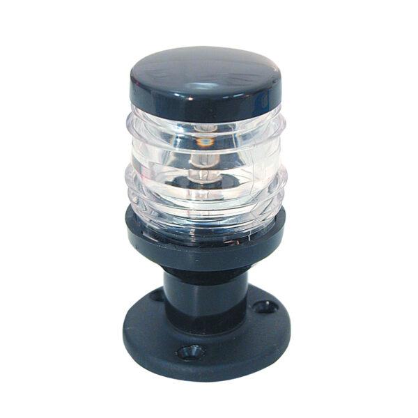 Luz todo horizonte JUNIOR 7, blanca 360 °, con carcasa negra