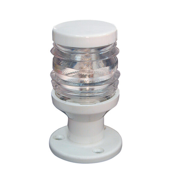 Luz todo horizonte JUNIOR 7, blanca 360 °, con carcasa blanca