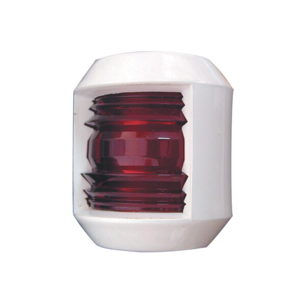 Luz de babor JUNIOR 7 112,5 °, con carcasa blanca