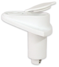 Base para enchufable de luz, blanco