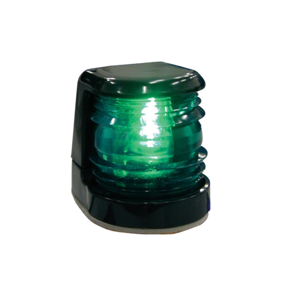 FAROS 7 Estribor Luz 112,5 °, montado en cubierta, con carcasa negra