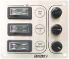 Panel Control "SP3 Ultra"-3 Interrupt.,Inox316,12/24V