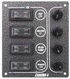 Panel Control "SP4 Ultra"-4Interrup.Inox 316, 12/24V-CH