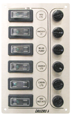 Panel C. "SP6 Ultra", 6Interrupt, Inox 316, 10X16,5cm