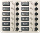 Panel C."SP12 Ultra"-12Interruptor. Inox 316, 12/24V