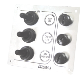 Panel Control"SP3 “Economy”,3 Interrup.Inox 12/24V