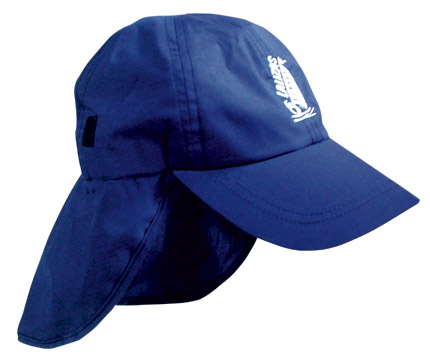 Gorra con Protector de Cuello ,adulto,azul