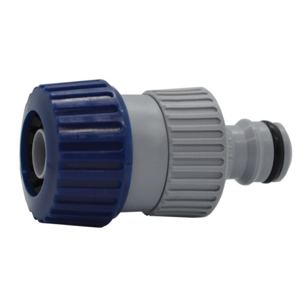 Conector rápido macho con empuñadura de manguera