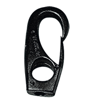 MOSQUETON 10mm NEGRO